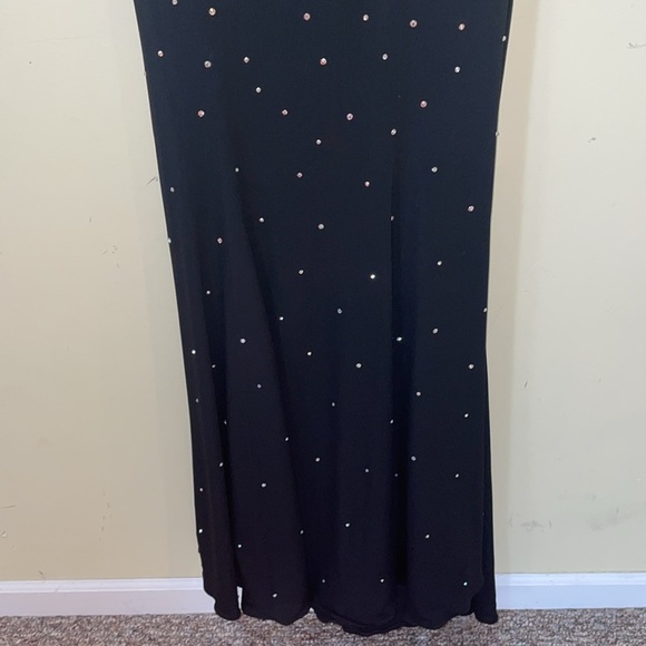 Womens Jovani Cocktail Dress Black Open Back - Picture 4 of 15